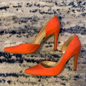 Merona Lainee Coral D’Orsay Faux Suede Pumps 8.5